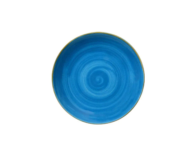 Plato Mesa 18 cm Azul Turquesa